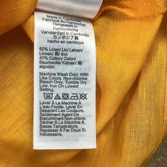 J. Crew Vibrant tangerine/golden color 
Size: Small - Picture 4 of 6